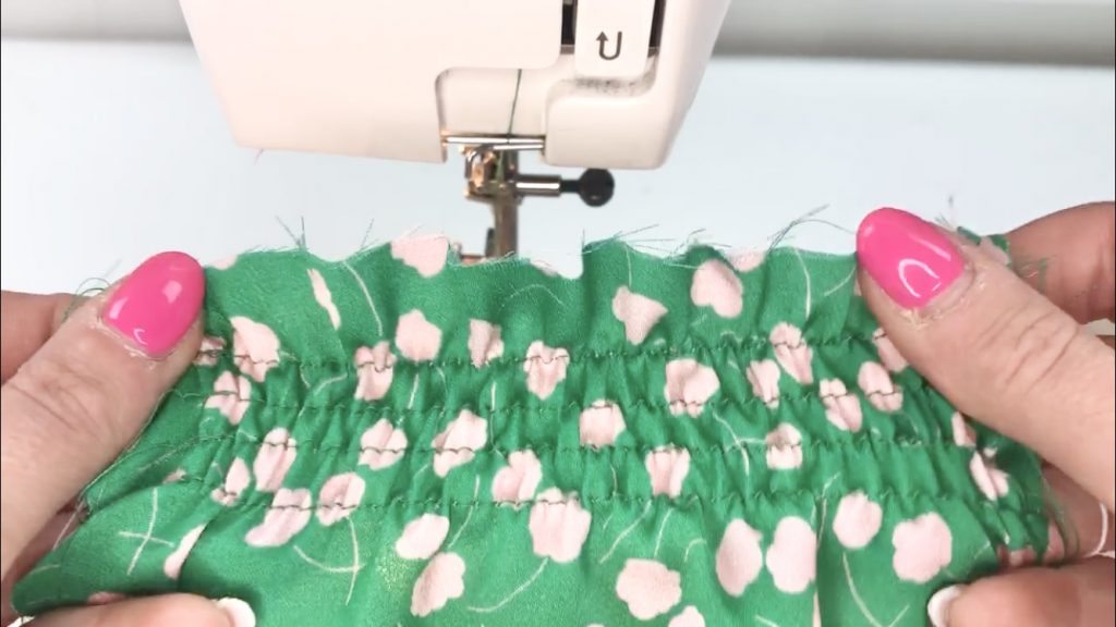 Sewing with Shirring Elastic on a Sewing Machine – Julia Hincks 