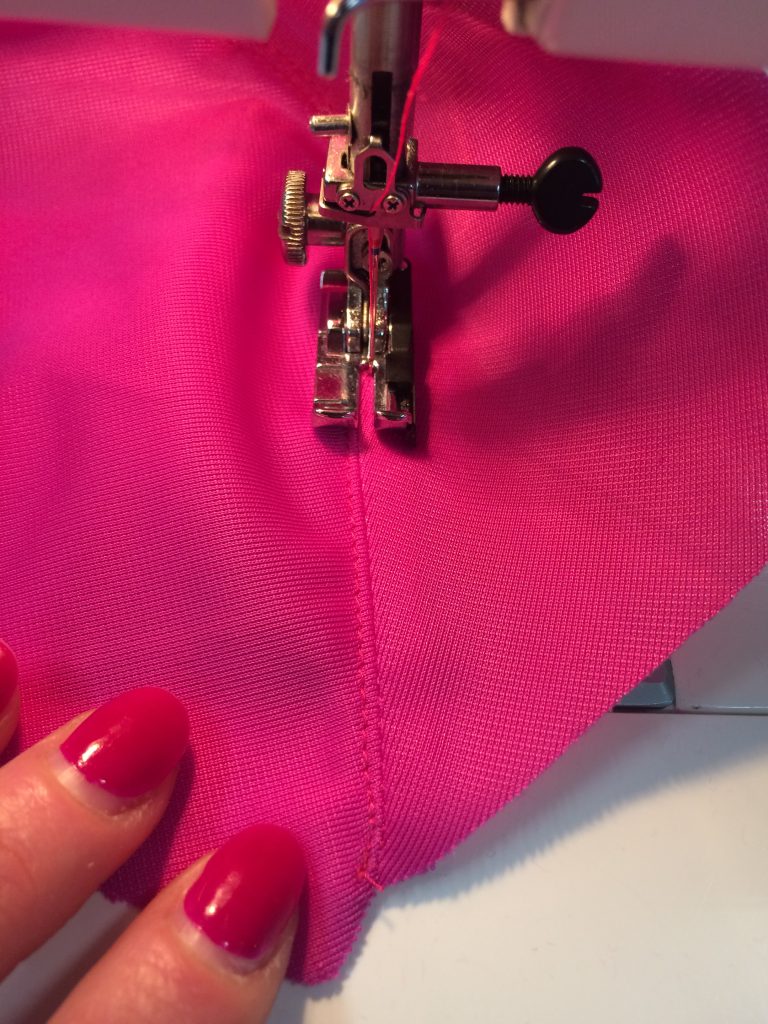 image of stitching bra